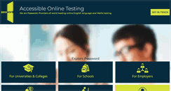 Desktop Screenshot of englishlanguagetesting.co.uk